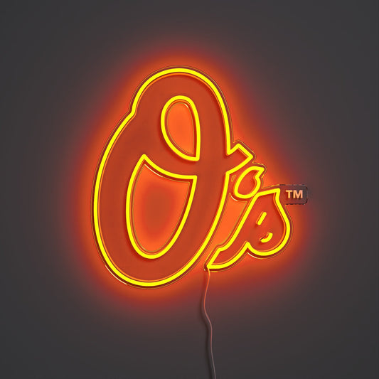 Baltimore Orioles Logo, LED neon sign
