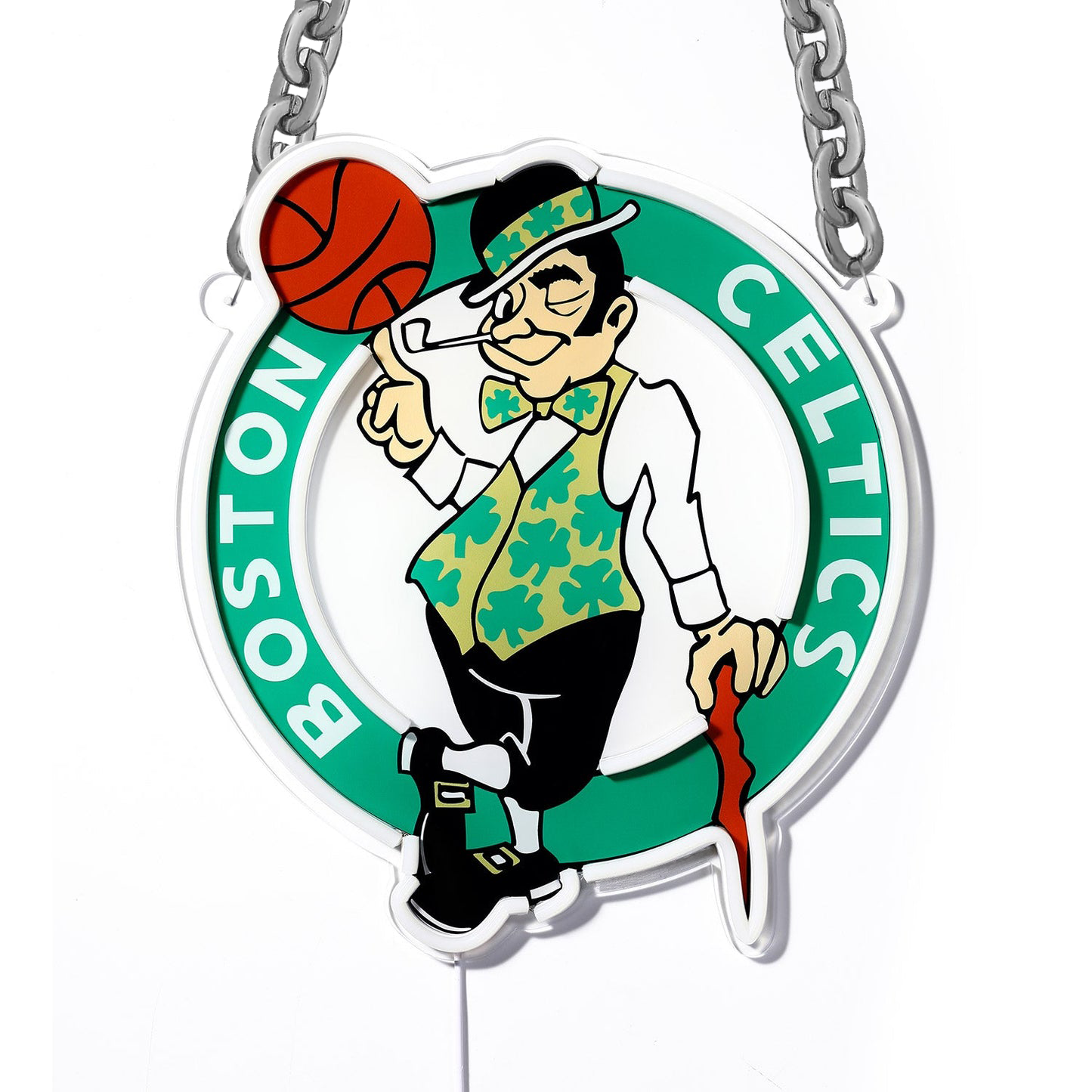 NBA Boston Celtics Signs Neon Necklace LED Acrylic Decorative Light Room Bedroom Factory Direct