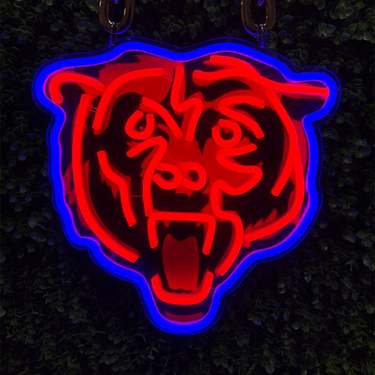 Glowing Chicago Bears Logo Necklace: Channel the Strength of the Bear
Own the fierce spirit of the Chicago Bears with this custom-designed glowing necklace featuring their iconic bear emblem. Crafted to symbolize raw power and loyalty, wearing this bold accessory transforms you into the "unstoppable bear" — perfect for game days, fan meetups, or everyday pride.