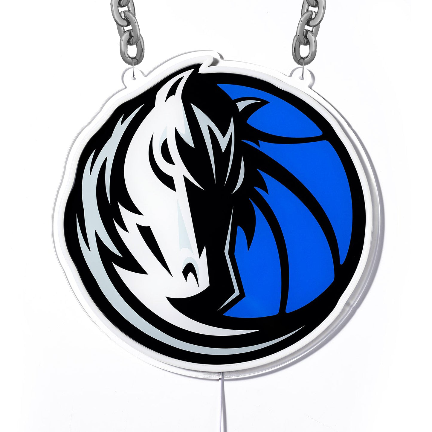 NBA Dallas Mavericks Signs Neon Necklace LED Acrylic Decorative Light Room Bedroom