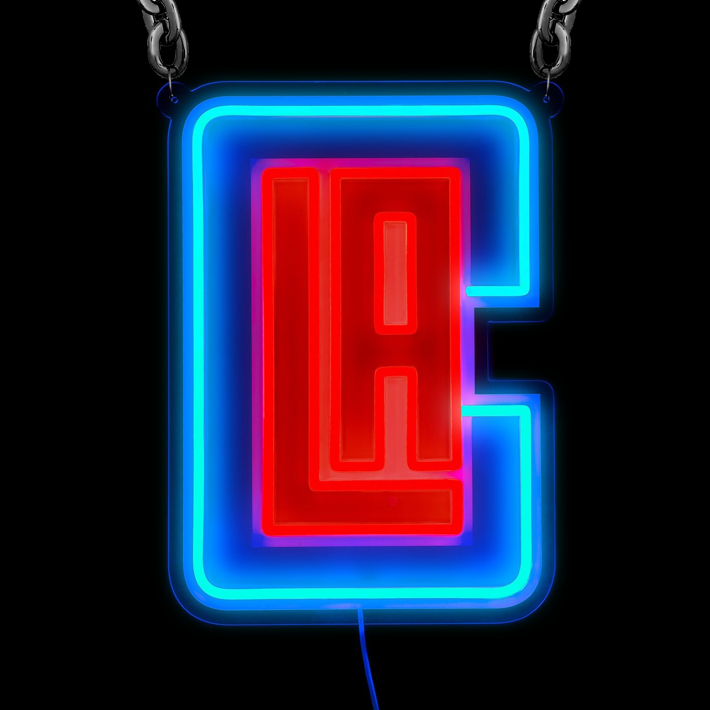 NBA Los Angeles Clippers Signs Neon Necklace LED Acrylic Decorative Light Room Bedroom