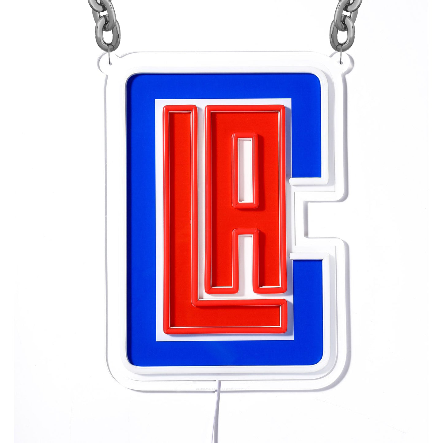 NBA Los Angeles Clippers Signs Neon Necklace LED Acrylic Decorative Light Room Bedroom