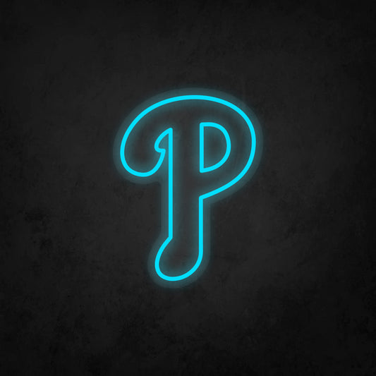 MLB Philadelphia Phillies Logo Neon LED Acrylic Decorative Light Room Bedroom Factory Outlet