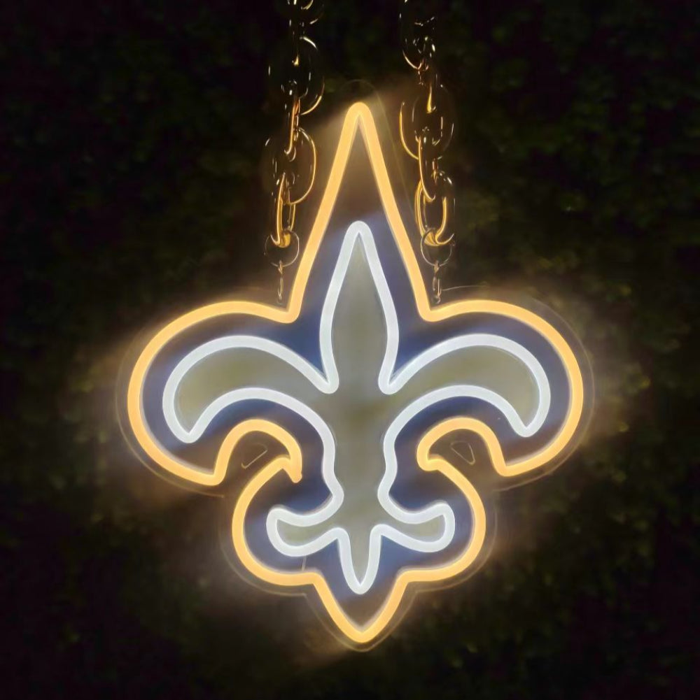 Crafted by NeonFansCrafts, this custom Saints-themed neon necklace glows in the team’s iconic gold and black hues, perfect for game days or fan gear. Beyond fan accessories, NeonFansCrafts specializes in:
Illuminated signs for businesses (eye-catching branding solutions);
Commercial lighted signs (durable, weather-resistant designs);
LED signboards (dynamic displays for retail or events);
Custom LED sign boards (text, logos, or animations).