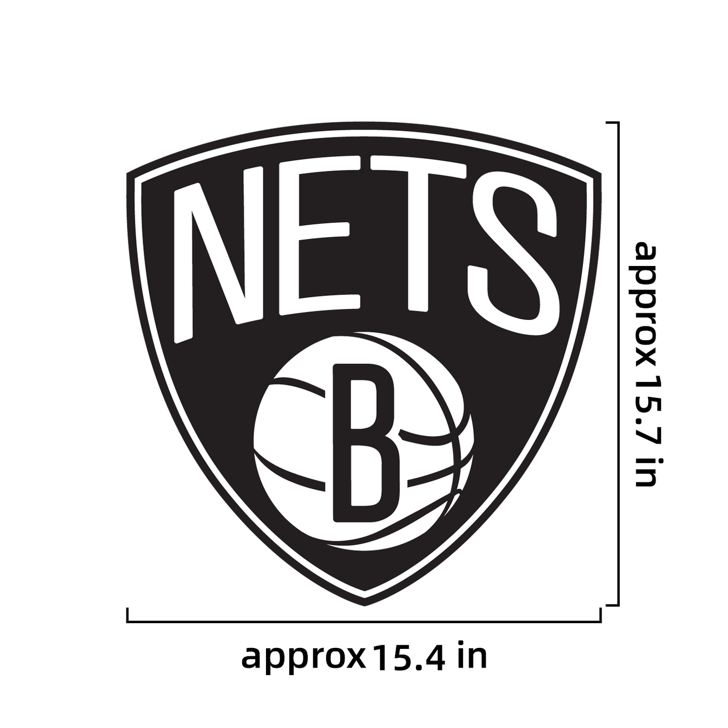NBA Brooklyn Nets Signs Neon Necklace LED Acrylic Decorative Light Room Bedroom