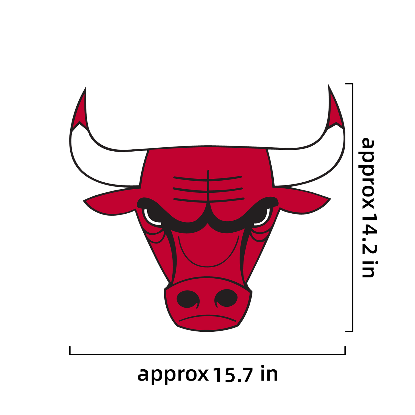 NBA Chicago Bulls Signs Neon Necklace LED Acrylic Decorative Light Room Bedroom