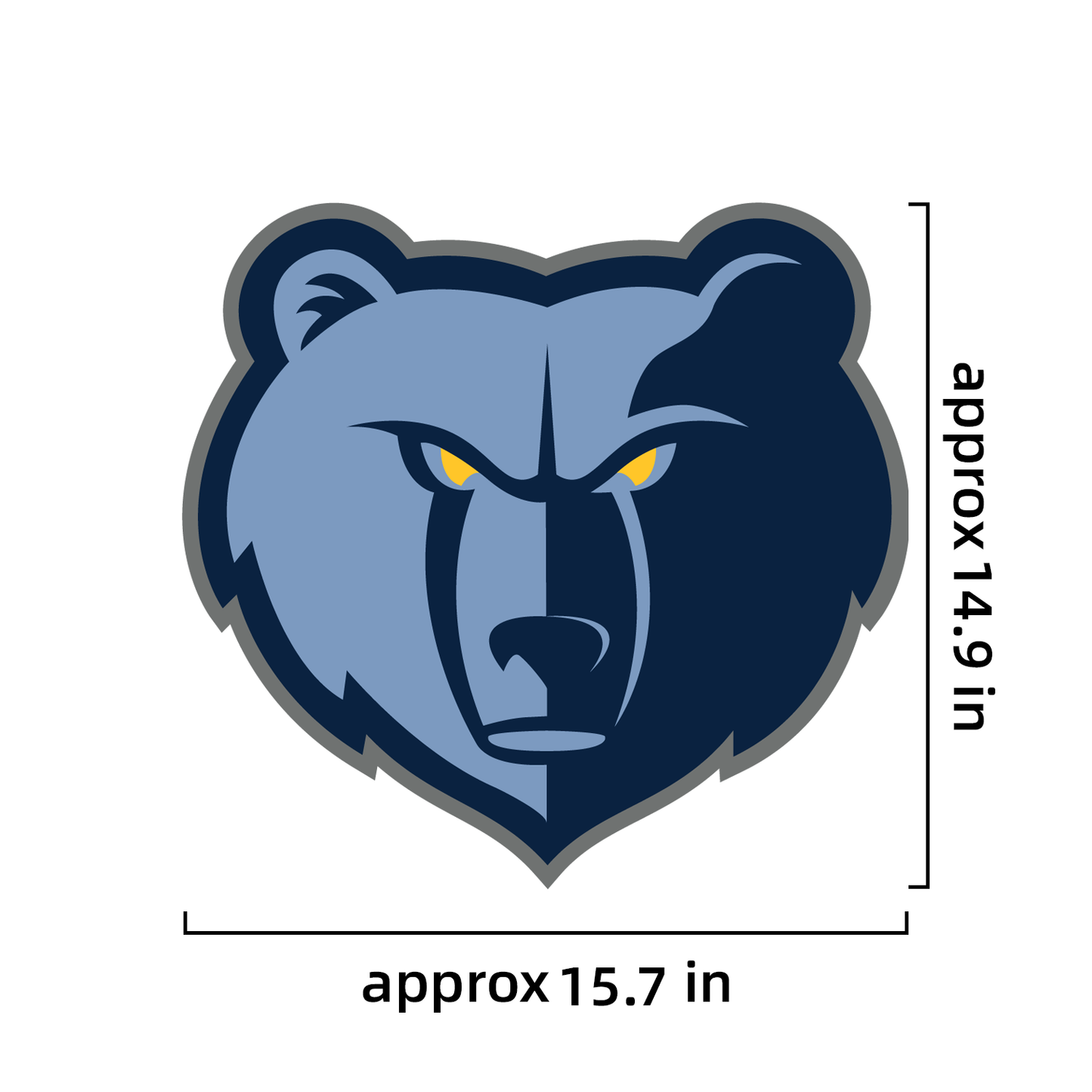 NBA Memphis Grizzlies Signs Neon Necklace LED Acrylic Decorative Light Room Bedroom