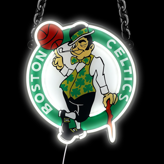 NBA Boston Celtics Signs Neon Necklace LED Acrylic Decorative Light Room Bedroom Factory Direct