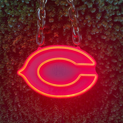 Chicago Bears LED Neon Sign | USB & Battery Powered for Fans