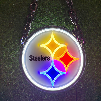 Pittsburgh Steelers Bright Neon Sign | Exclusive Custom Fan Lighting