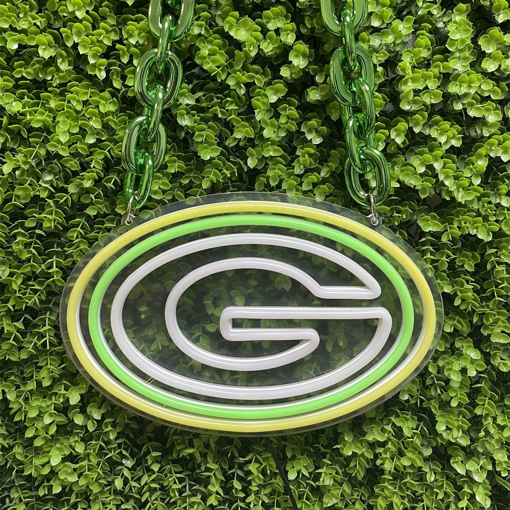 Green Bay Packers Custom LED Neon Sign | Game Day Wear & Wall Decor