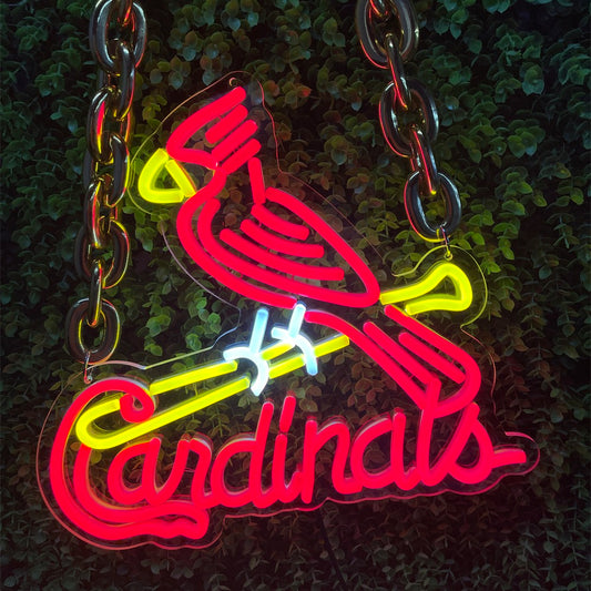 MLB St Louis Cardinals Signs Neon Necklace LED Acrylic Decorative Light Room Bedroom Factory Direct