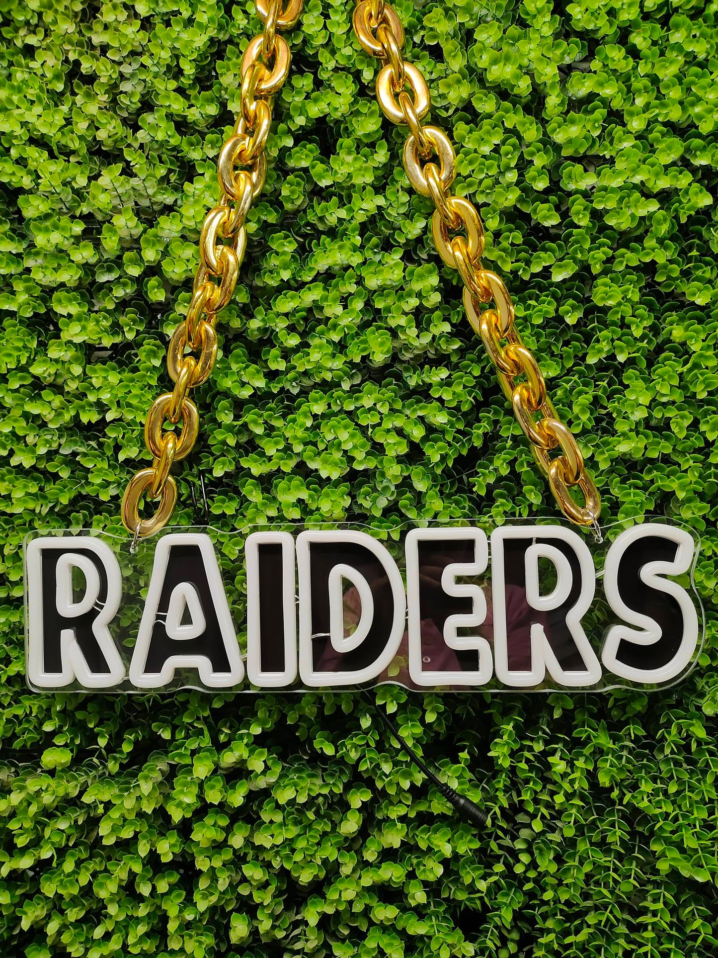 Las Vegas Raiders Neon Sign | Wearable Necklace & Home Wall Decor