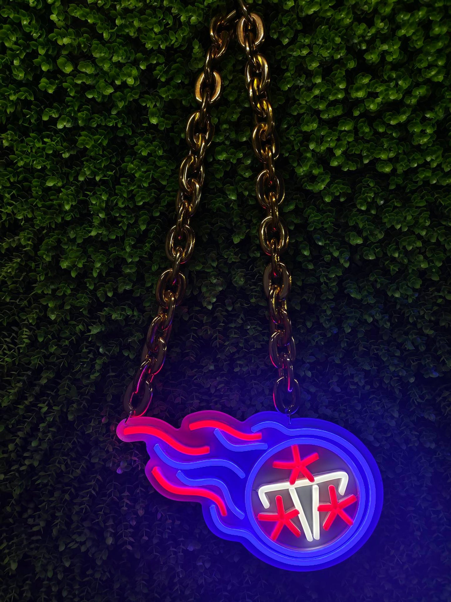 Tennessee Titans Neon Sign | Wearable LED Necklace for Game Day